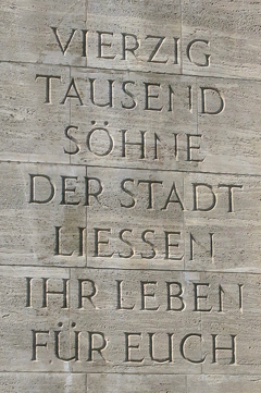 Weltkriegsdenkmal, Hamburg, Rathausmarkt Weltkriegsdenkmal Hamburg