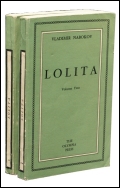 Vladimir Nabokov: 'Lolita', Erstausgabe 1955 Vladimir Nabokov: 'Lolita', Erstausgabe 1955